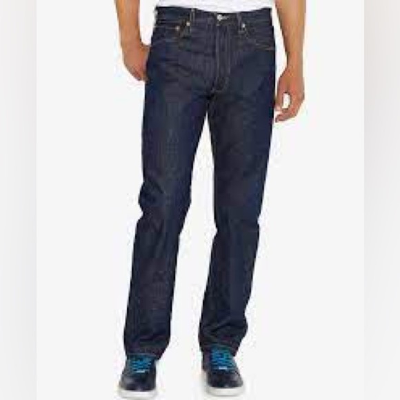 LEVI'S 501 ORIGINAL FIT MEN'S JEANS - Picture 1 of 11